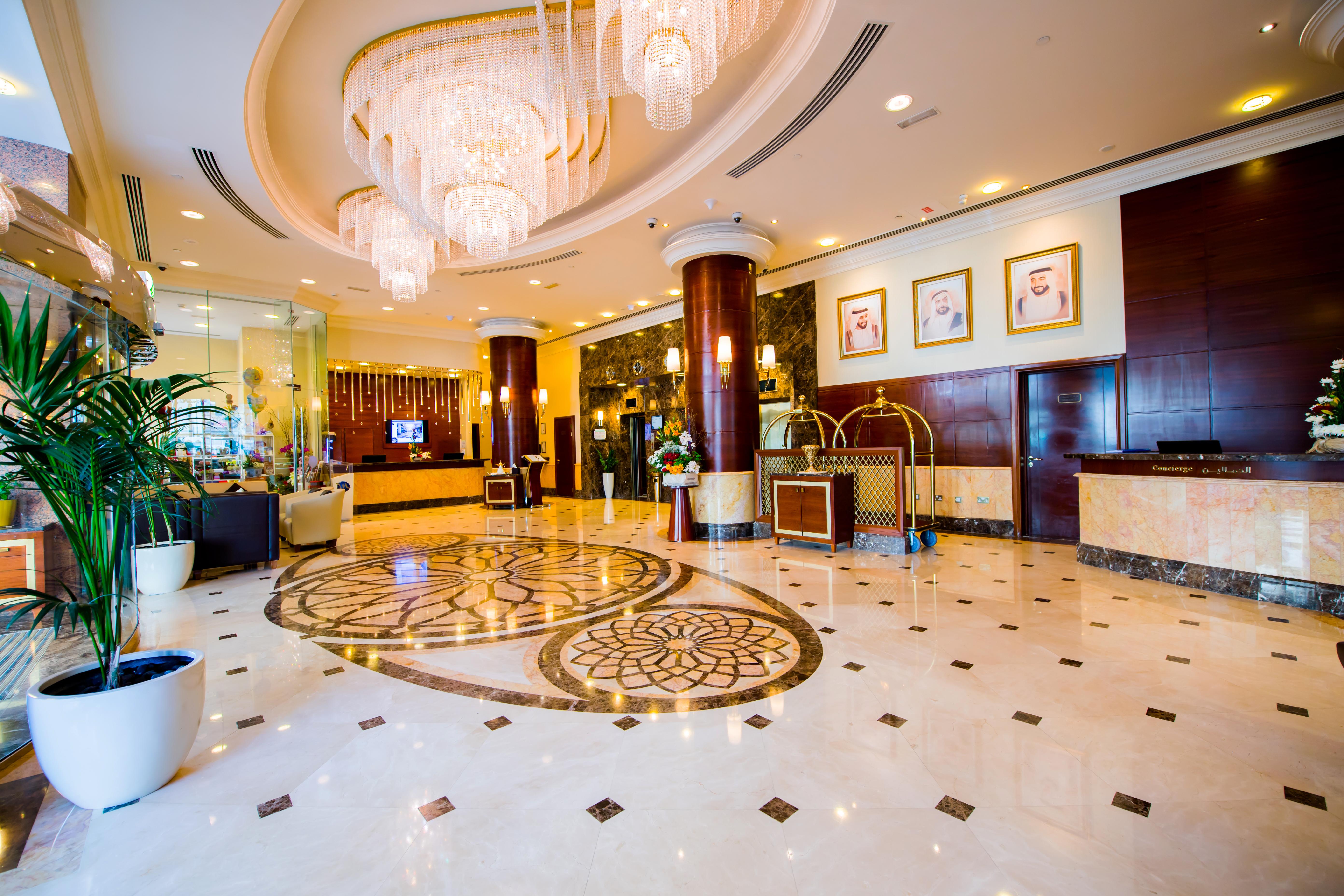 Grand Mercure Majlis Residences Αμπού Ντάμπι Εξωτερικό φωτογραφία Lobby